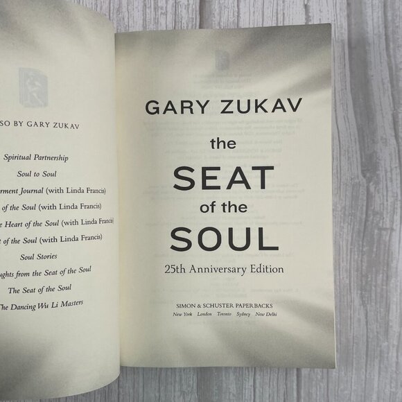 📚 3/$25 The Seat of the Soul by Gary Zukav | Paperback - Picture 3 of 6